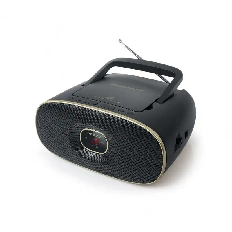 Muse M-202 VT Radio CD Negra