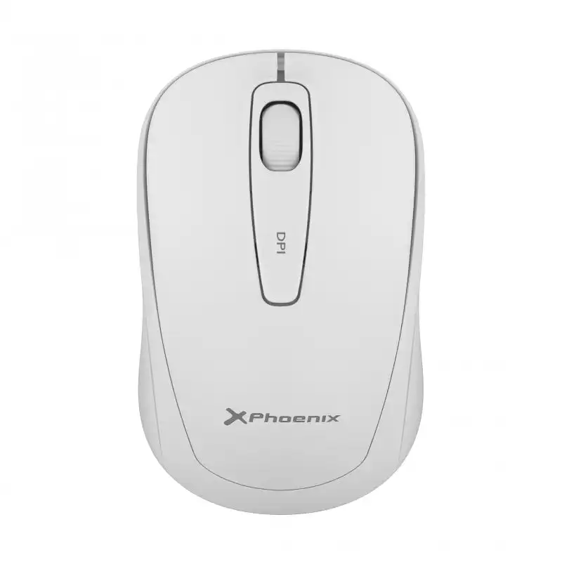 Phoenix M250 Ratón Inalámbrico 1600 DPI Blanco