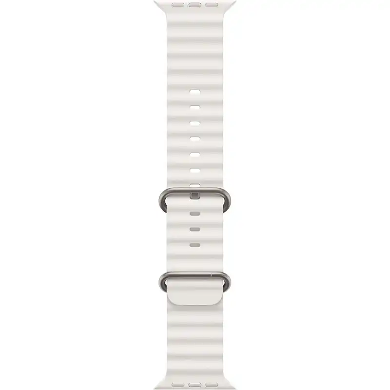 Apple Extensión Correa Ocean Blanca 49mm para Apple Watch