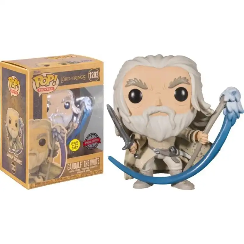 Funko Pop El Señor de los Anillos Gandalf el Blanco Exclusivo
