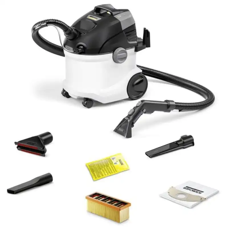 Karcher SE 5 Car Lava-aspiradora 1000W 4L Blanco