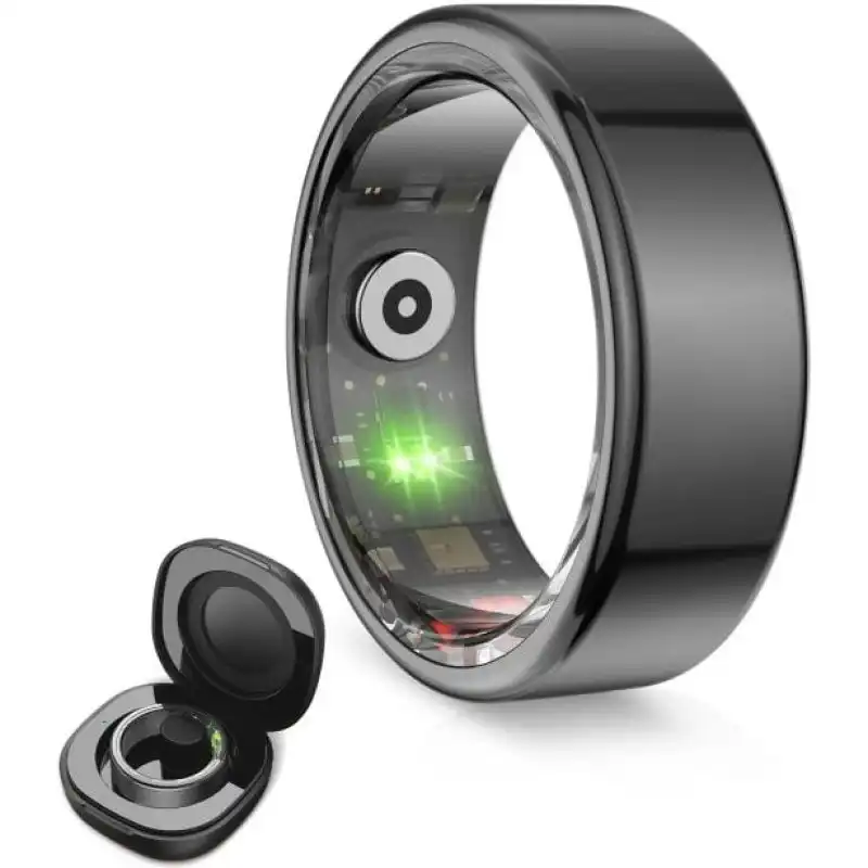 Ksix Saturn Anillo Inteligente Talla XL 21,4mm 15mAh Negro