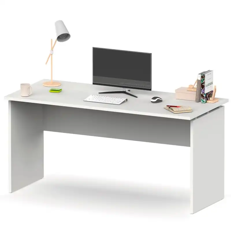 Briebe Bri-1117 Mesa de Oficina 76x155x68cm Zenith Blanco