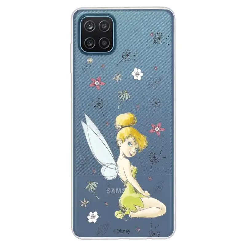 Funda Oficial de Disney Campanilla Silueta Transparente Peter Pan para Samsung Galaxy A12