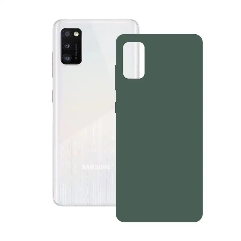 Ksix Funda Silk Verde para Samsung Galaxy A41