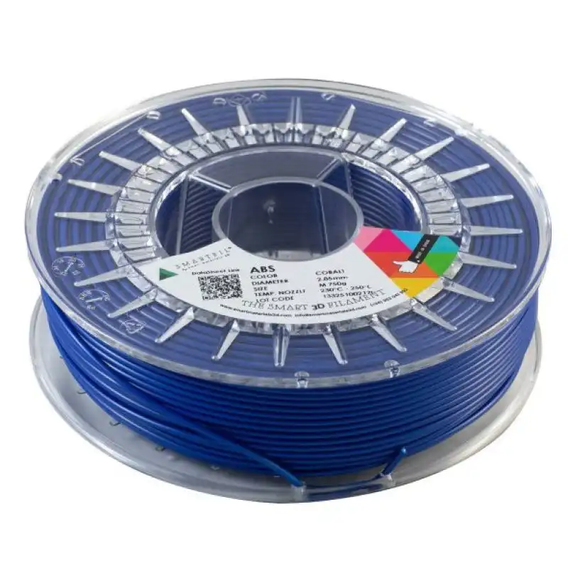 Smartfil ABS Filamento 3D Acabado liso con Acetona 2.85mm 750g Cobalt