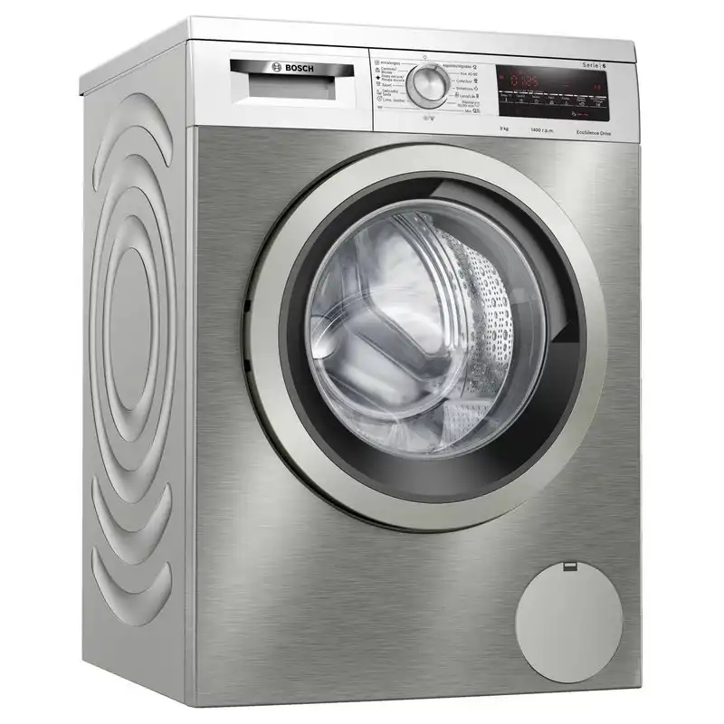 Bosch WUU28T7XES Lavadora de Carga Frontal 9Kg C Acero Inoxidable