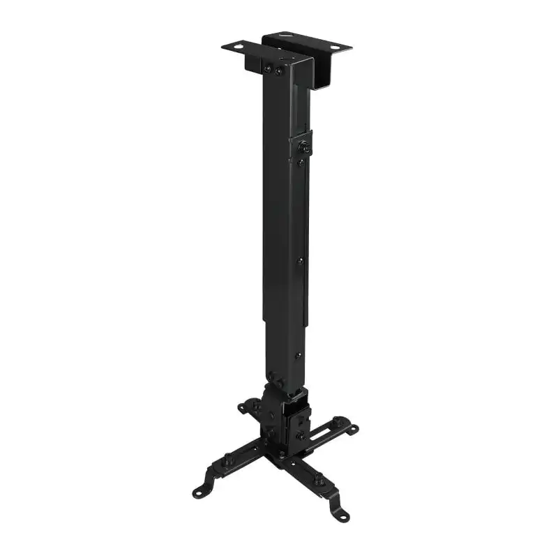 TooQ Soporte Proyector Universal Inclinable Techo Negro