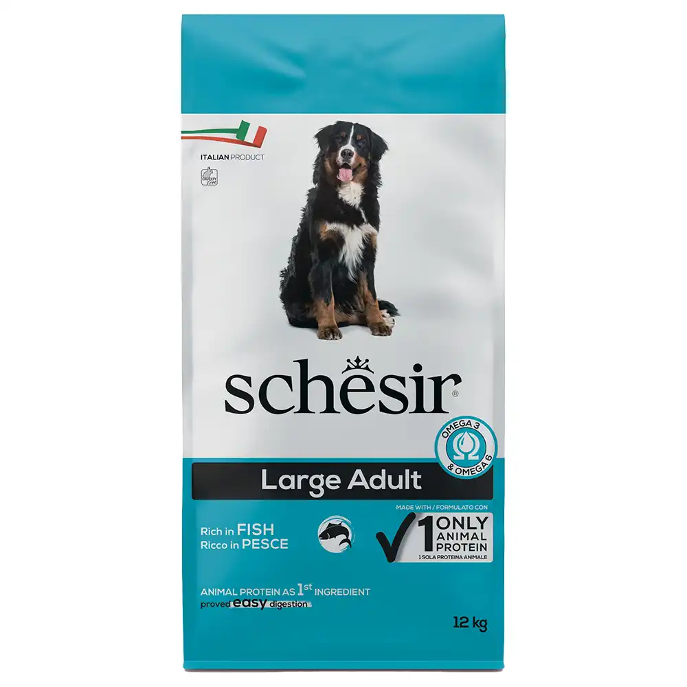 Schesir Large Breed Pescado 12 KG