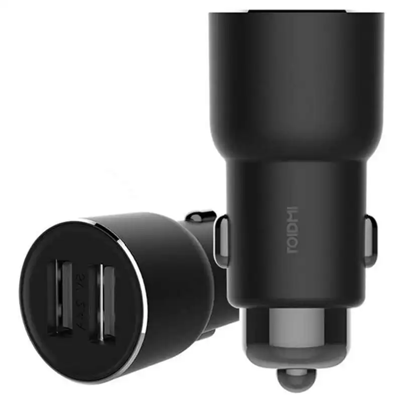 Xiaomi Roidmi 3S Cargador de Coche 2x USB 5V 3.4A con Transmisor FM Bluetooth