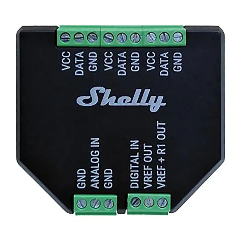 Shelly Módulo Switch Wi-fi Temperatura Y Humedad Plus Addon