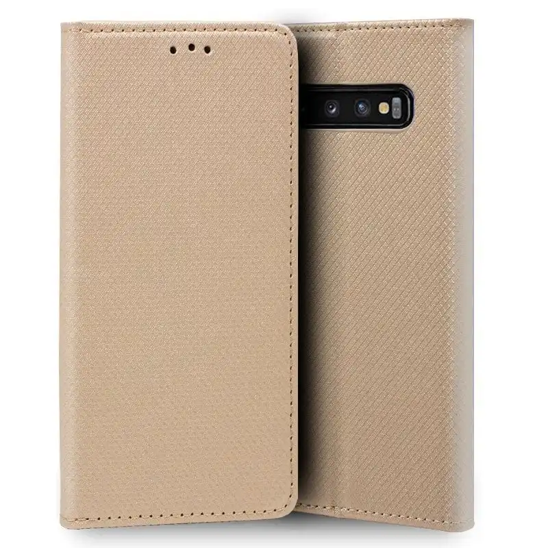 Cool Funda Flip Cover Liso Beige para Samsung Galaxy S10e