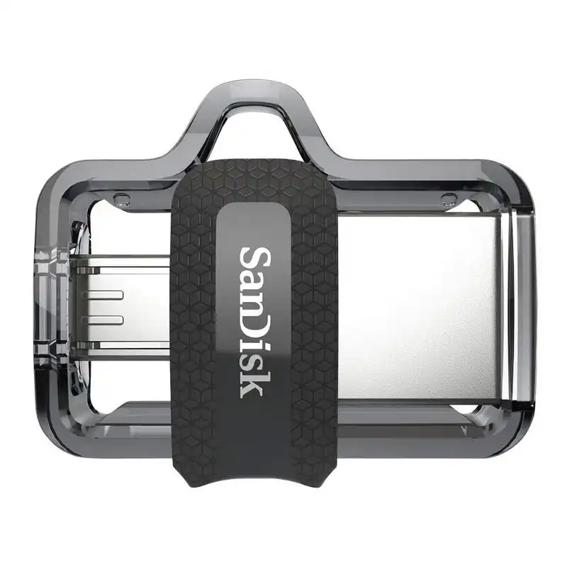 SanDisk Ultra Dual m3.0 256GB USB 3.0 Gris/Plata