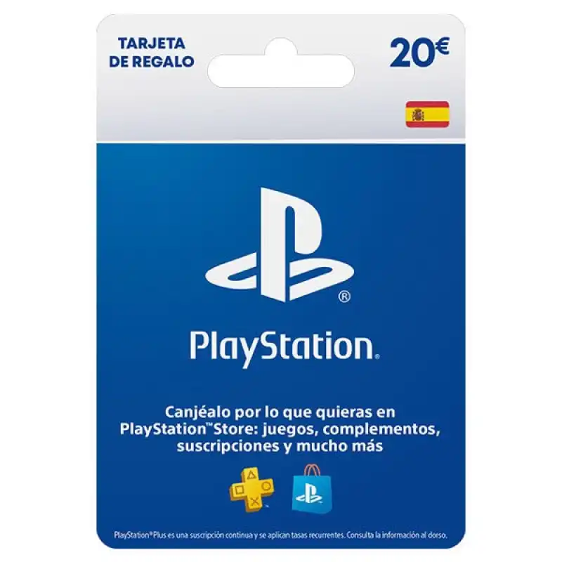 Sony Tarjeta Prepago Recarga Monedero de 20€ para PlayStation Store