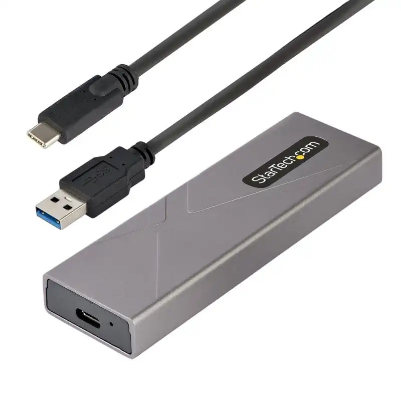 StarTech Caja Externa USB-C para NVMe o SSD M.2 PCIE/SATA