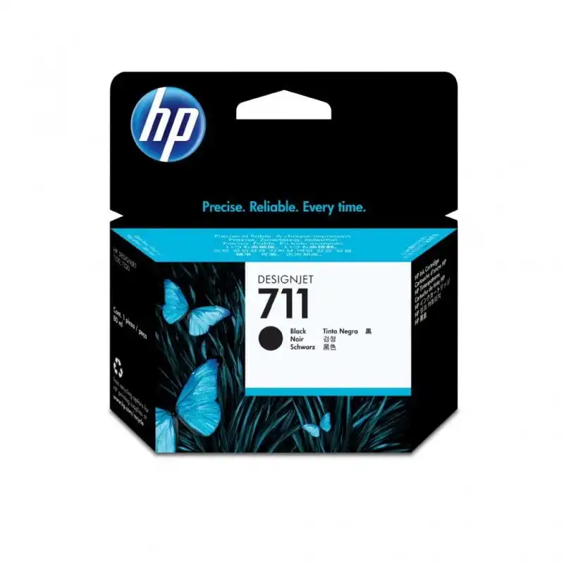 Cartucho de Tinta Original HP 711 DesignJet Negro