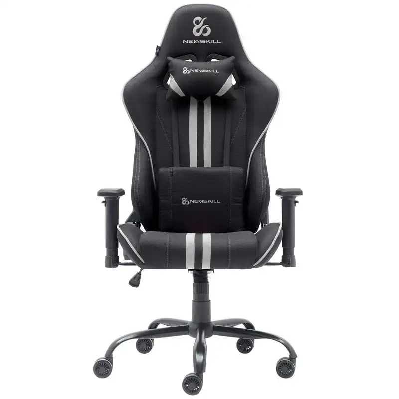 Newskill Kitsune V2 Silla Gaming acabada en Tela Negro Espacial/Gris
