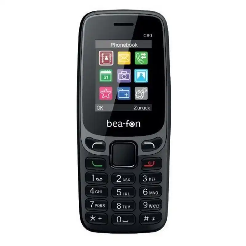 Beafon C80 Teléfono Móvil Básico 1.77" Negro