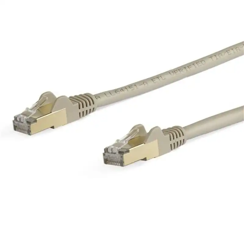 StarTech Cable de Red STP Snagless Cat 6A 5m Gris