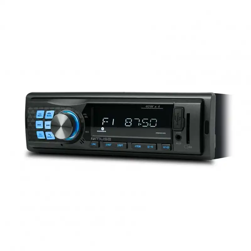 Muse M195BT Autoradio Bluetooth Negra