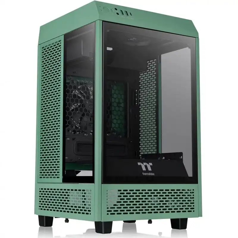 Thermaltake The Tower 100 Mini USB-C/3.1 Verde