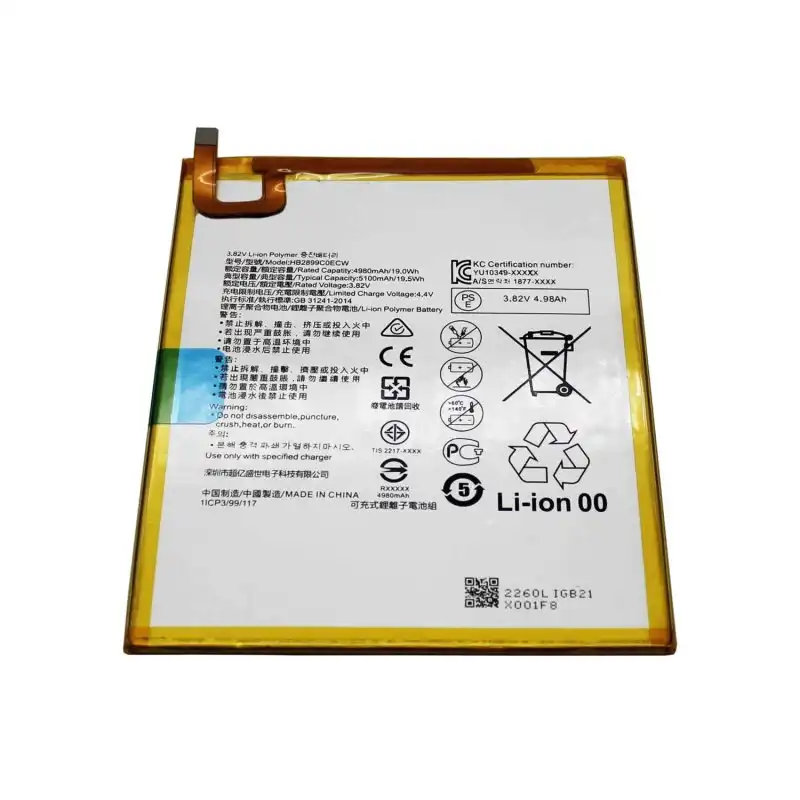 Batería Para Portátil Huawei Mediapad M3 M5 T5 Hb2899c0ecw-c