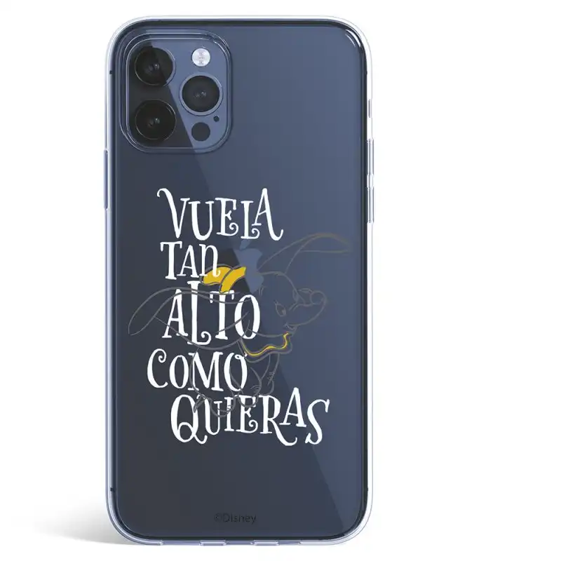 Funda Oficial de Disney Dumbo Vuela Tan Alto para iPhone 12 Pro Max