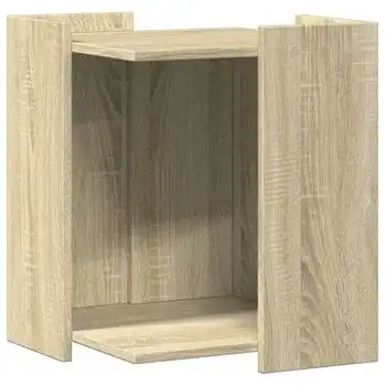 Mueble Arenero Para Gatos Madera Roble Sonoma 42x42x51 Cm Vidaxl