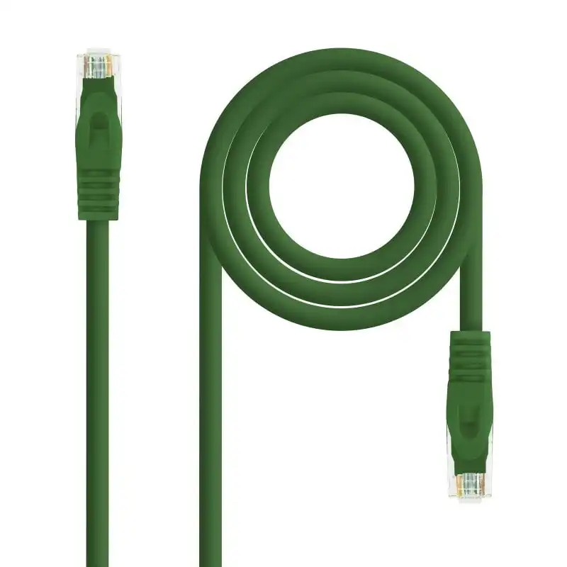 Nanocable Cable de Red RJ45 LSZH Cat.6A UTP AWG24 3m Verde