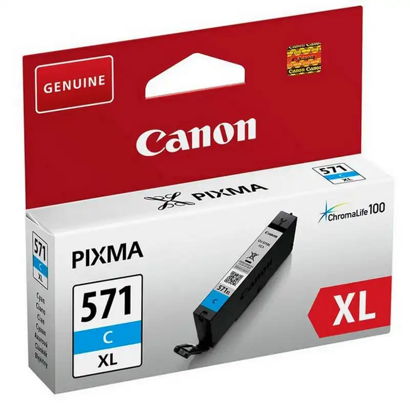 Canon CLI-571 Catucho Tinta Cian XL