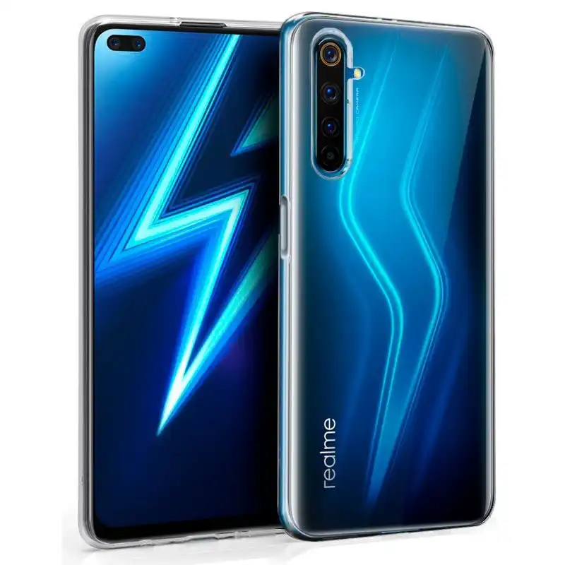 Cool Funda Silicona Transparente para Realme 6 Pro