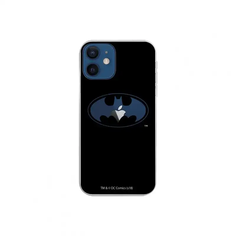 Funda Oficial de DC Comics Batman Logo Transparente para iPhone 12