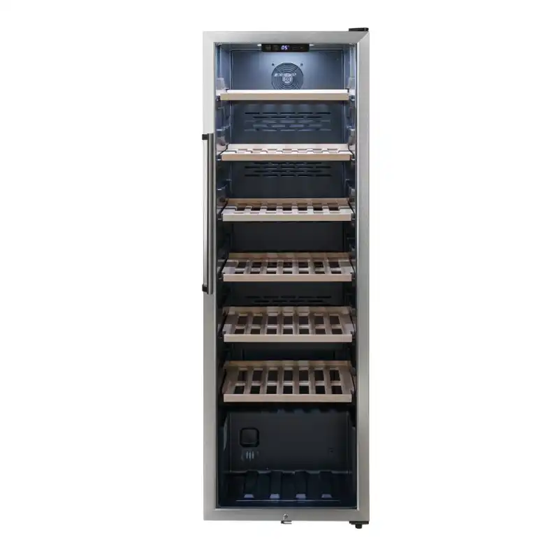 Jocel JCAV003577 Cave de Vinhos 168 Garrafas 301L 80W Preta