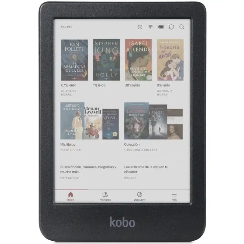 Kobo Clara Colour Libro Electrónico de 6" 16GB Negro