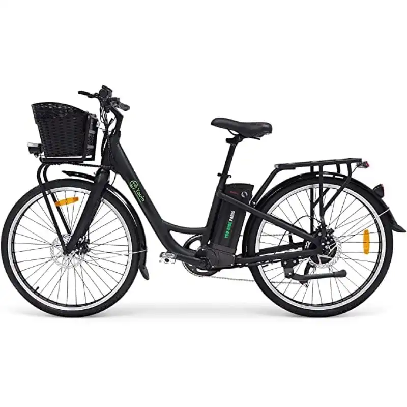 Youin Paris Bicicleta Eléctrica 26" Negra