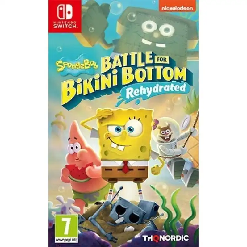 Bob Esponja: Battle for Bikini Bottom - Rehydrated Nintendo Switch