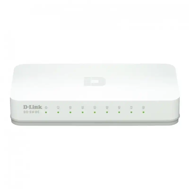 D-Link GO-SW-8E Switch Plástico 8 puertos 10/100 Mbps
